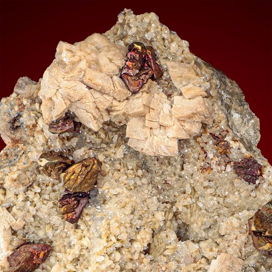 Chalcopyrite-Große Burg Mine |  Altenseelbach | Herdorf | Siegerland | North Rhine-Westphalia | Germany